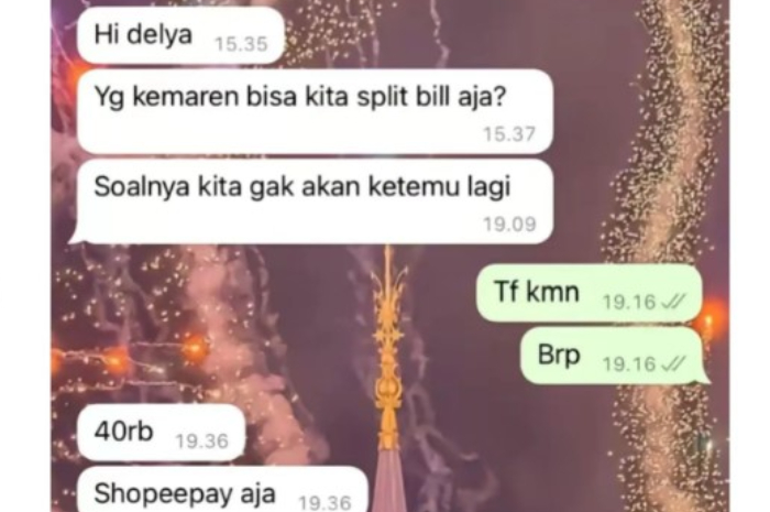 Wanita Ini Dimintai Split Bill oleh Pria hingga Dikatai Tidak Mau Bayar, Warganet: Ada Yah Cowok Gitu?