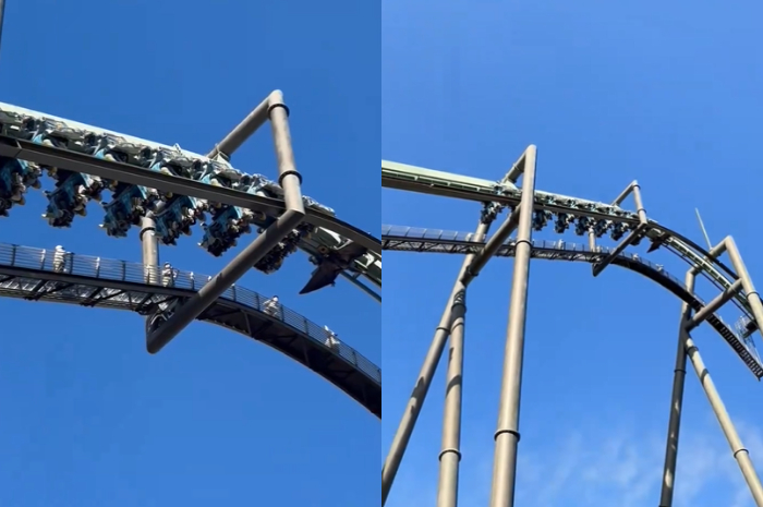 Heboh, Roller Coaster di Jepang Tiba-Tiba Berhenti, Puluhan Penumpang Wahana Histeris dalam Kondisi Terbalik