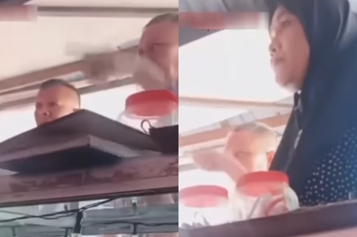 Viral, Caleg DPRD Medan Mengamuk karena Spanduk Kampanyenya Dicabut oleh Warga Pemilik Kios, Padahal...