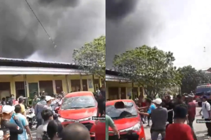 Diduga Halangi Mobil Damkar, Warga Rusak Mobil di Lokasi Kebakaran Rawapasung Bekasi