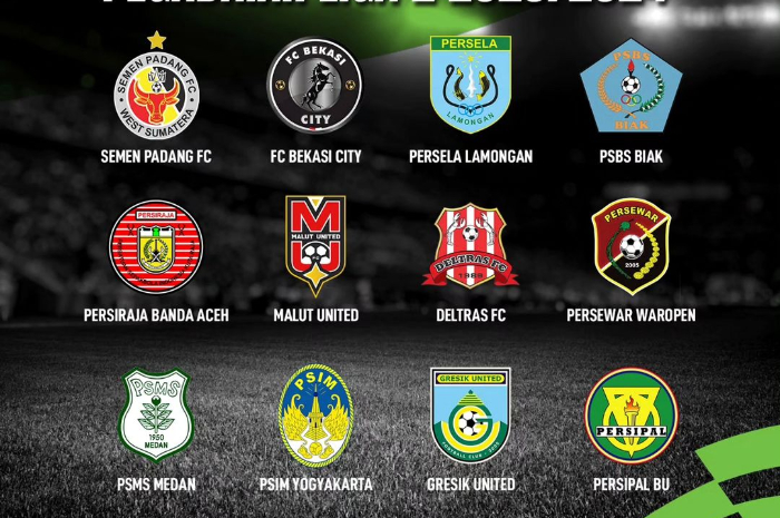Ini Daftar Tim yang Lolos Ke Babak 12 Besar Pegadaian Liga 2 2023/2023