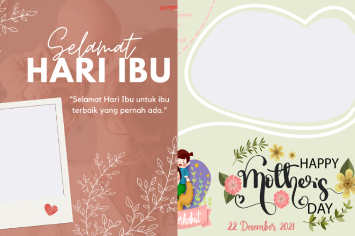 20 Link Twibbon Gratis Hari Ibu Nasional 2023, Yuk Kirim ke Ibu dan Bagikan di Media Sosial