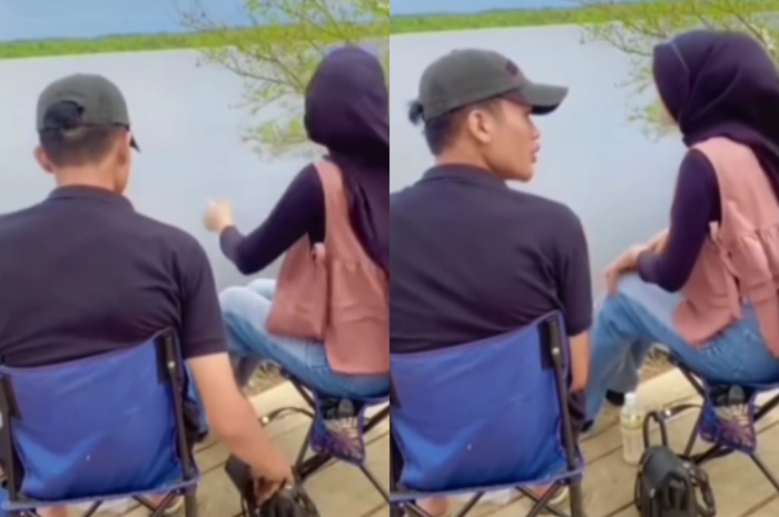 Sepasang Kekasih Ditegur Ibu-Ibu karena Kelamaan Bikin Konten di Tempat Wisata: Orang Mau Berfoto Juga Dek