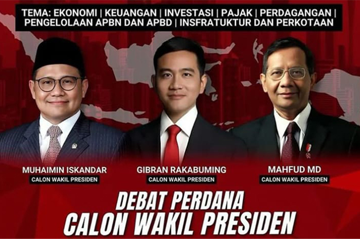 Jelang Debat Cawapres Pemilu 2024, Ini Bocoran Tema dan Panelis