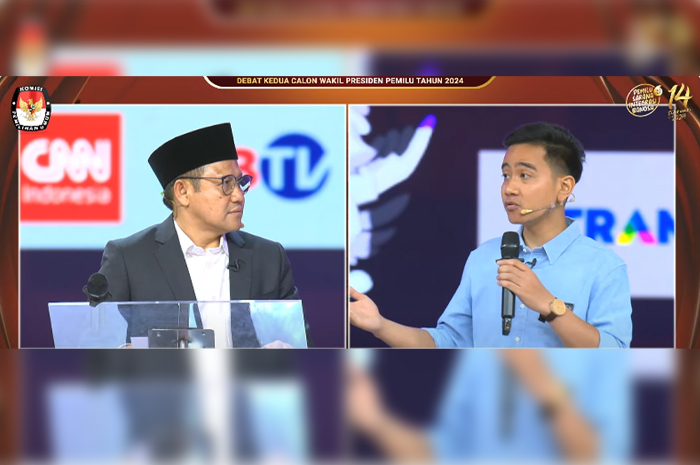 Debat Cawapres Pemilu 2024: Gibran Ketrigger Pertanyaan Cak Imin