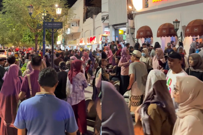 Yogyakarta Masih Jadi Primadona, Ini Penampakan Malioboro Dipenuhi Lautan Manusia di Libur Nataru 2024
