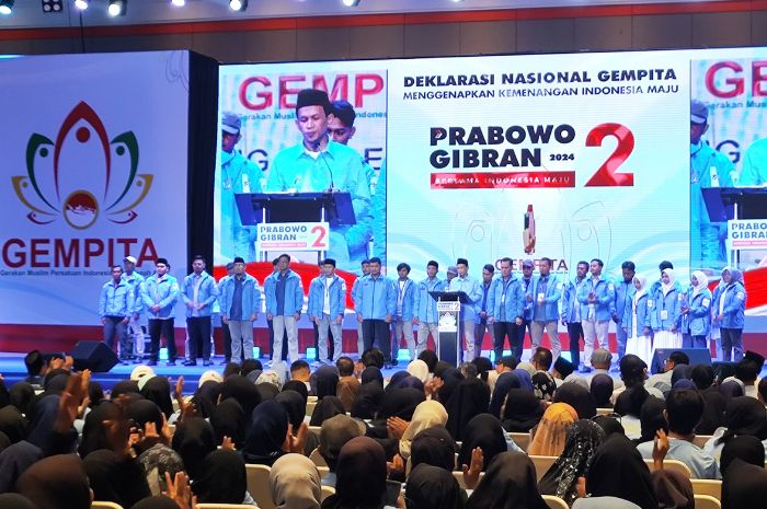 Gempita Deklarasikan Dukungan untuk Prabowo Subianto-Gibran Rakabuming Raka pada Pilpres 2024