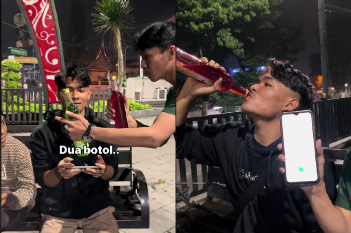 Demi Rp 2 Juta, Pria ini Lakukan Challenge Konyol, Warganet: Ah Settingan!
