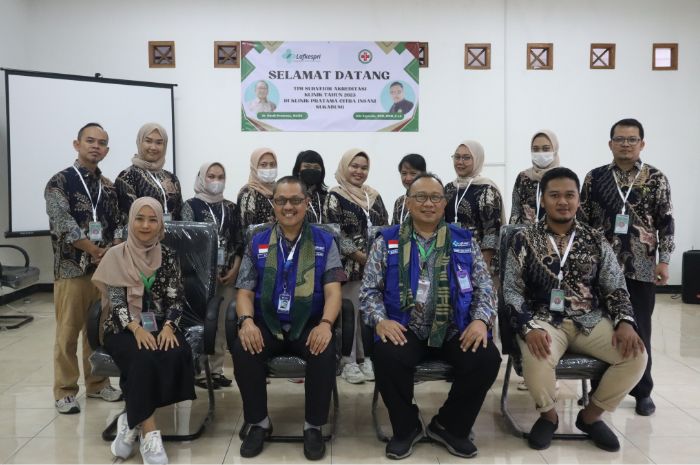 Jalani Akreditasi Pertama, Klinik Citra Insani Sukabumi Peroleh Pujian oleh Tim Survei