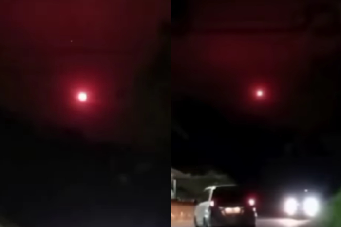 Cahaya Merah Misterius Tiba-Tiba Muncul di Wilayah Sleman, Ada Apa?