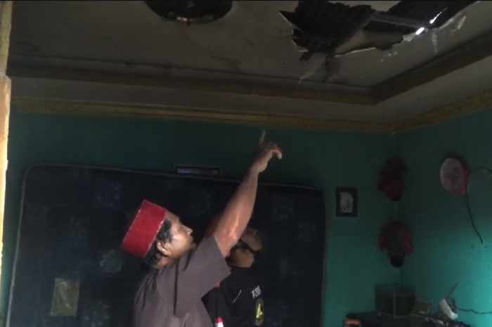 Rumah di Palabuhanratu Sukabumi Tersambar Petir Hingga Kebakaran