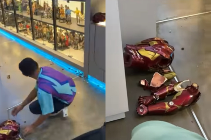 Viral, Action Figure Iron Man Pecah saat Dipajang di Plaza Ambarukmo Jogja, Harganya Puluhan Juta