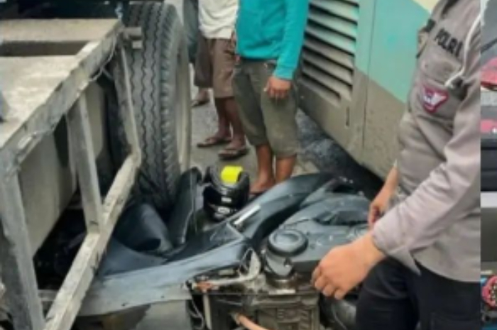Viral, Polisi Relakan Motornya Demi Cegah Kecelakaan di Jembatan Kapuas II Kalbar, Aksinya Tuai Pujian