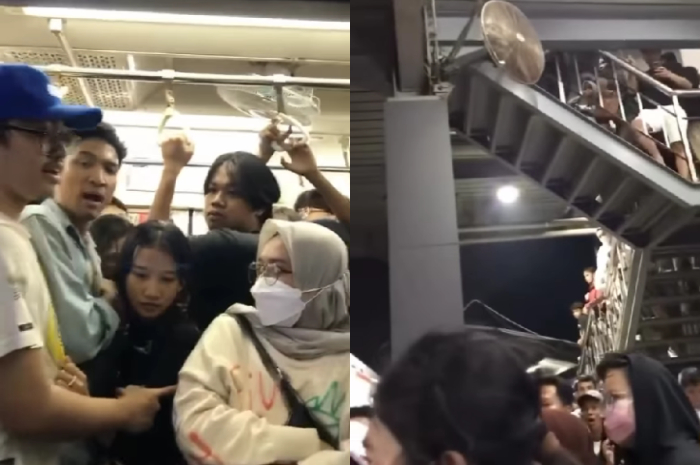 Heboh! Gerbong Kereta Khusus Wanita Stasiun Sudirman, Dipenuhi Penumpang Pria pada Arus Balik Tahun Baru 2023