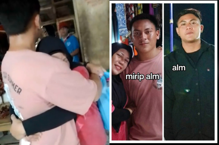 Momen Penuh Haru, Ibu Peluk Erat Pria Asing di Pasar Tondano Sulut, Teringat Almarhum Anaknya 