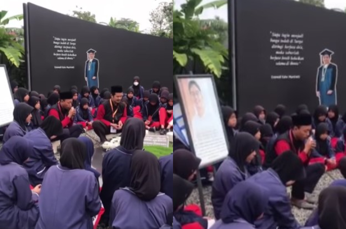 Banyak Peziarah Berdatangan di Makam Almarhum Sang Anak, Ridwan Kamil Sampaikan Terima Kasih yang Mendalam