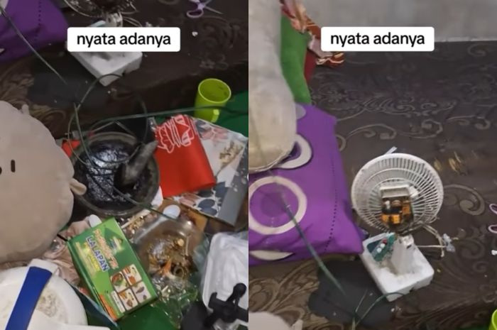 Ramai di Media Sosial, Kondisi Kamar Kos Milik Perempuan Memprihatinkan, Sampah dan Kotoran Berserakan