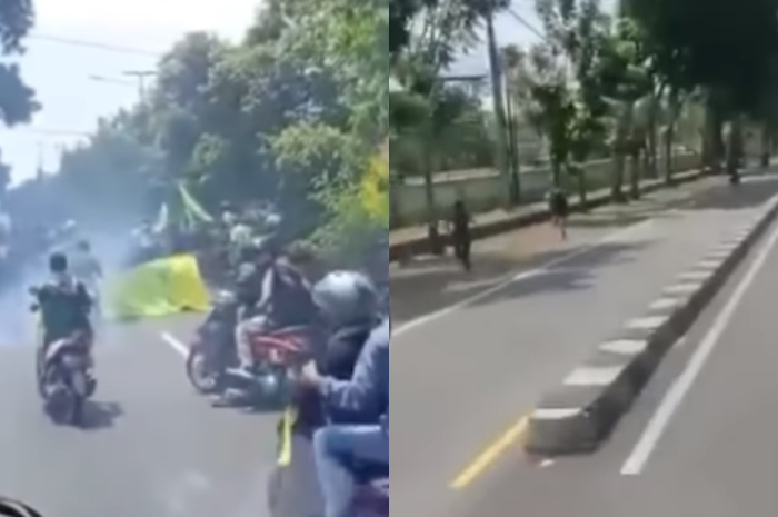 Seru, Tentara Turun Tangani Bubarkan Pemotor Geber-Geber di Yogyakarta, Netizen: Bravo TNI!