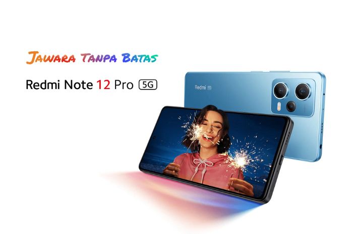 Turun Harga! Kini Redmi Note 12 Pro 5G Promo Diskon Awal Tahun