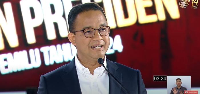 Anies Baswedan Singgung Kebobolan Sistem Kemenhan dalam Debat Capres 2024: Ironis!