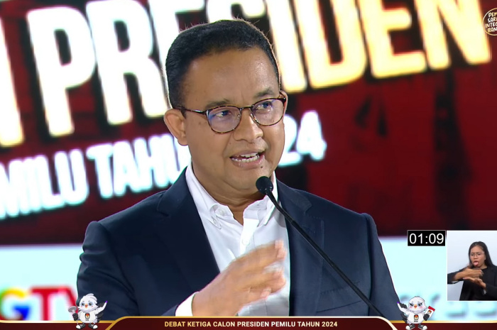 Anies Baswedan Singgung Food Estate dan Alutsista Bekas di Debat Capres 2024: Merusak Lingkungan