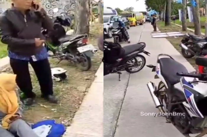 Baliho Caleg Ambruk Menimpa Pengendara Motor di Kebumen hingga Meninggal Dunia, Warganet: Sumpah Bahaya Banget