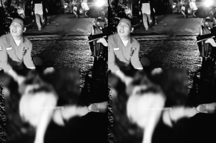 Heboh! Seorang Pria di Serpong Tangsel Diserang Terduga Pelaku Curanmor Saat Gagalkan Aksinya Gunakan Sajam