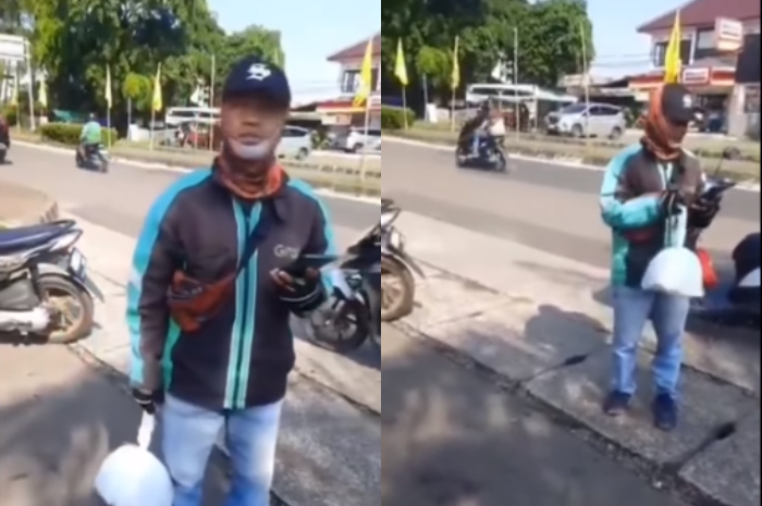 Driver Ojol Kehilangan Motor saat Hendak Mengantar Pesanan di BSD Tangerang, Warganet: Astaghfirullah, Teganya