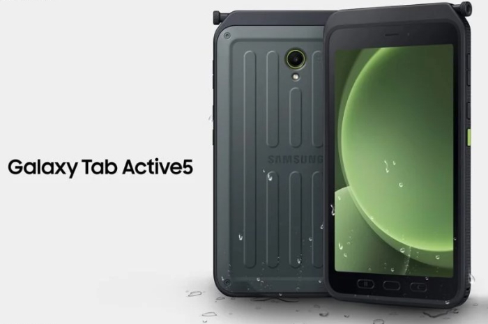Super Tangguh! Tablet Samsung Galaxy Tab Active 5 Penuhi Standar Standar MIL-STD-810H, Ini Spesifikasinya