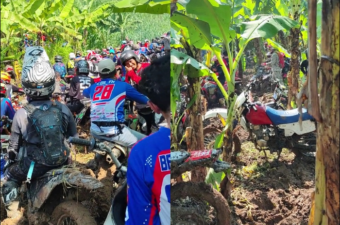 Kebun Pisang Warga Bandung Barat Rusak Gegara Dilindas Motor Kros, Panitia: Masalah Sudah Diselesaikan