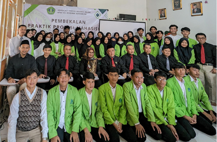 Dipercaya Masyarakat, Puluhan Mahasiswa STAI Al Andina Sukabumi Diberi Pembekalan PPM
