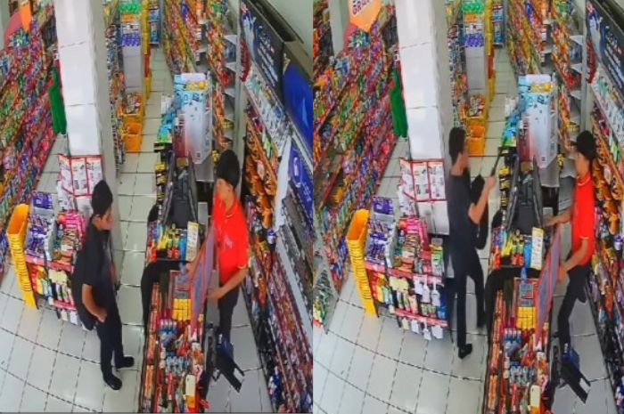 Remaja di Cianjur Acungkan Golok ke Pegawai Minimarket, Kini Sudah Diamankan Polisi