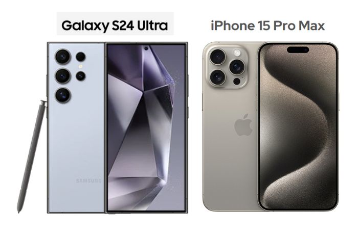 Ini Perbandingan Samsung Galaxy S24 Ultra dengan Apple 15 Pro Max, Mana yang Lebih Worth It?