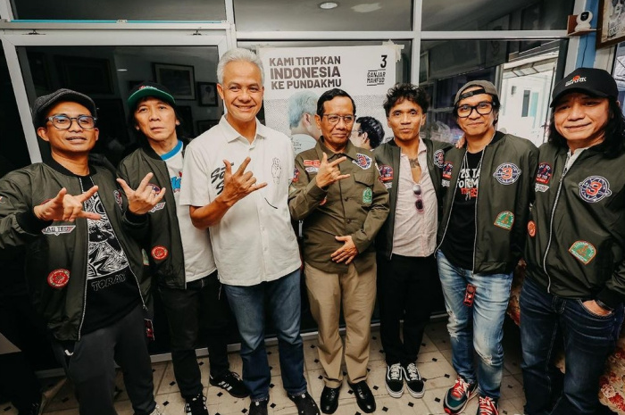 Slank Resmi Dukung Ganjar Pranowo dan Mahfud MD di Pilpres 2024, Ajukan Syarat Revolusi Cinta