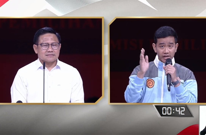 Debat Cawapres 2024, Gibran Sentil Cak Imin: Enak Banget Jawabnya Sambil Baca Catatan