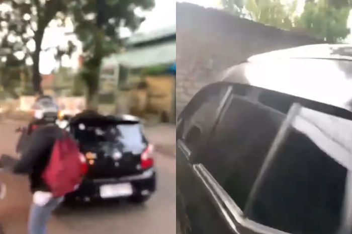 Heboh! Pelajar SMA di Kota Cimahi Grebek Pasangan Mesum di Mobil, Netizen: Daripada Tawuran