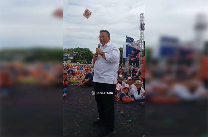 Dianggap Bawa Malaikat Jibril Saat Kampanye, Ini Klarifikasi Haru Suandharu