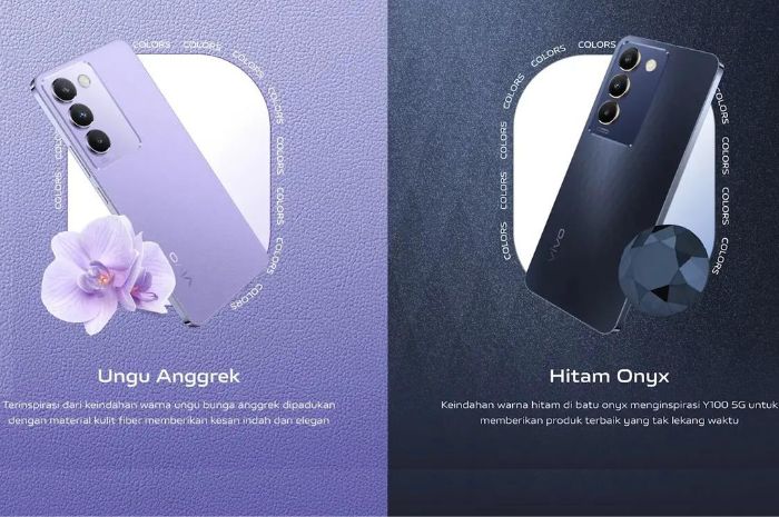  Vivo Y100 5G, Menyematkan Keindahan Flora Indonesia dalam Desain Unggulannya