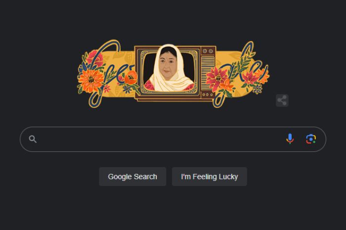 Aminah Cendrakasih, Pemeran Serial Si Doel Anak Sekolahan, Jadi Tema Google Doodle Hari Ini
