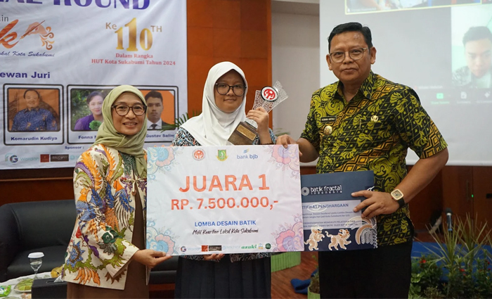 Batik Khas Kota Sukabumi Bakal Dipamerkan di Australia