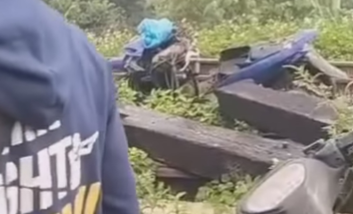 Heboh! Pemotor Tertemper Kereta di Bojongkoneng Bandung Barat, Korban Tewas di Tempat