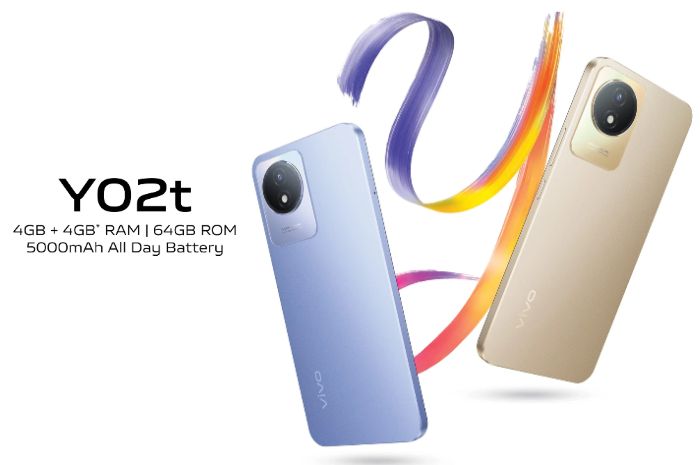 Ramah di Kantong, Kepoin Spesifikasi Vivo Y02t dengan Chipset MediaTek Helio P35