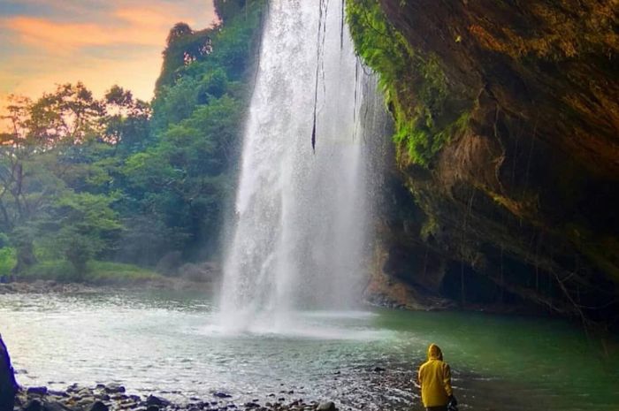 Murah! Cuman 7 Ribuan, Bisa Liburan di Tempat Wisata Air Curug Sodong Sukabumi, Tanpa Beban