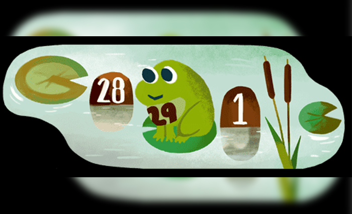 Google Doodle Hari Ini Rayakan Tahun Kabisat, Apa Artinya?