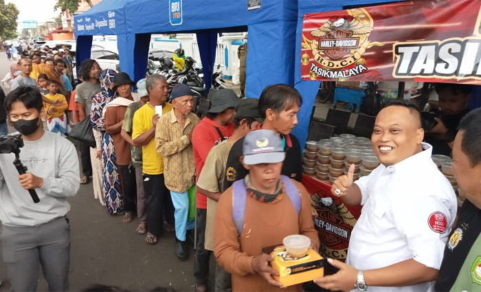 Komunitas HDCI Tasikmalaya Target Bagikan 5.000 Paket Nasi Boks Selama Ramadan