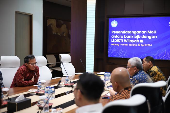 Perkuat Kualitas Perguruan Tinggi, bank BJB MoU dengan LLDIKTI III