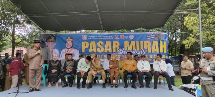 Dibuka dengan Upacara Adat Mopotilolo, Kegiatan Pasar Murah Bersubsidi Sukses Digelar di Gorontalo
