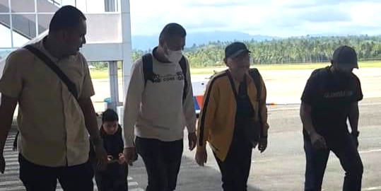 Korupsi Pekerjaan Jalan Nani Wartabone Gorontalo, Lelaki asal Bogor Dijemput Paksa Petugas Polda Gorontalo