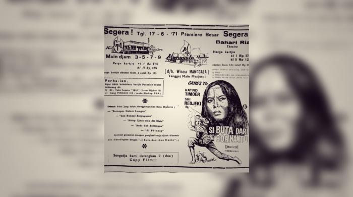 14 Juni 1971 di Semarang: Koran Suluh Marhaen Merilis Jadwal Nonton Film “Si Buta dari Gua Hantu”