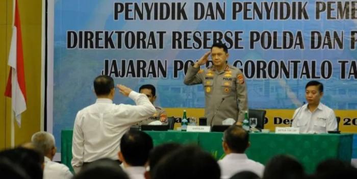 Tingkatkan Kompetensi dan Legitimasi, Polda Gorontalo Laksanakan Sertifikasi Penyidik dan Penyidik Pembantu